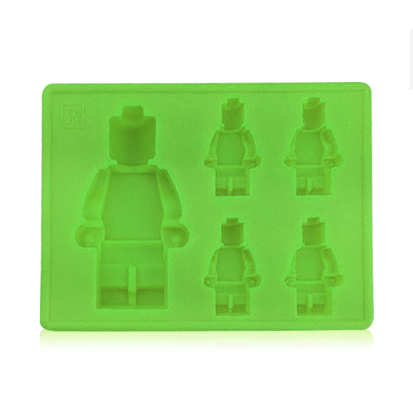 RowellRico 레고 모양 5구 실리콘 몰드